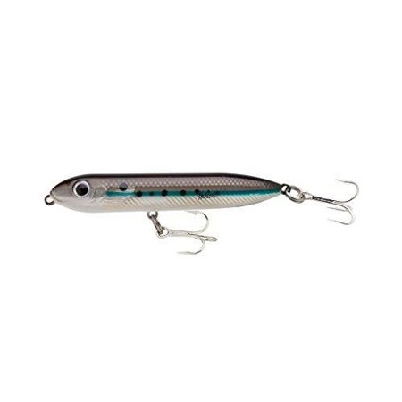 Heddon Super Spook Xt Topwater Bait, 5, 1 Oz, Silver Mullet, Floating, 8PK XSW9256438